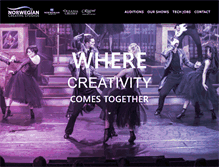 Tablet Screenshot of norwegiancreativestudios.com